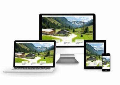 Homepage Erstellung für Palfnerhof, Palfneralm & Tankstelle