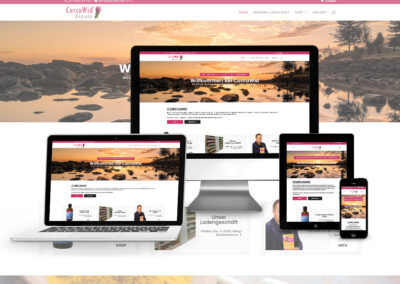 Webshop Erstellung für Curcuwid GmbH