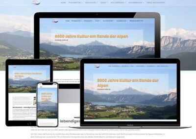 Homepage Erstellung für Mondsee Kultur