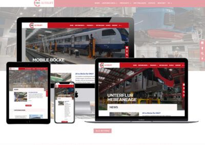 Homepage Erstellung Autolift GmbH