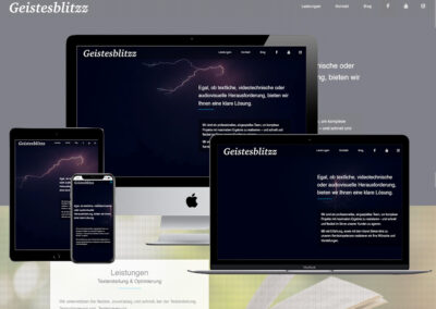 Homepage Geistesblitzz